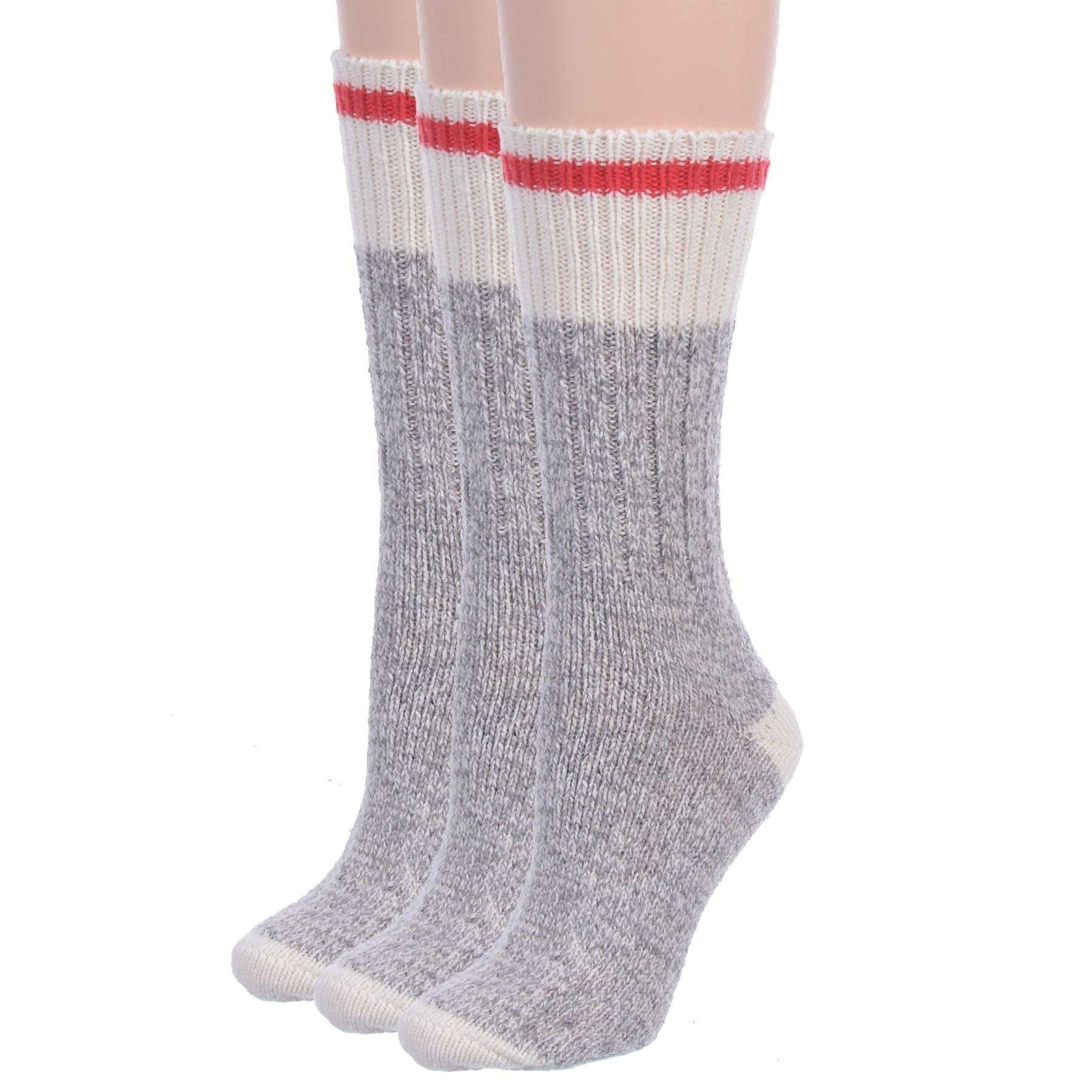 Duray Work Classic Grey/Red (3 Pack) - Image 3