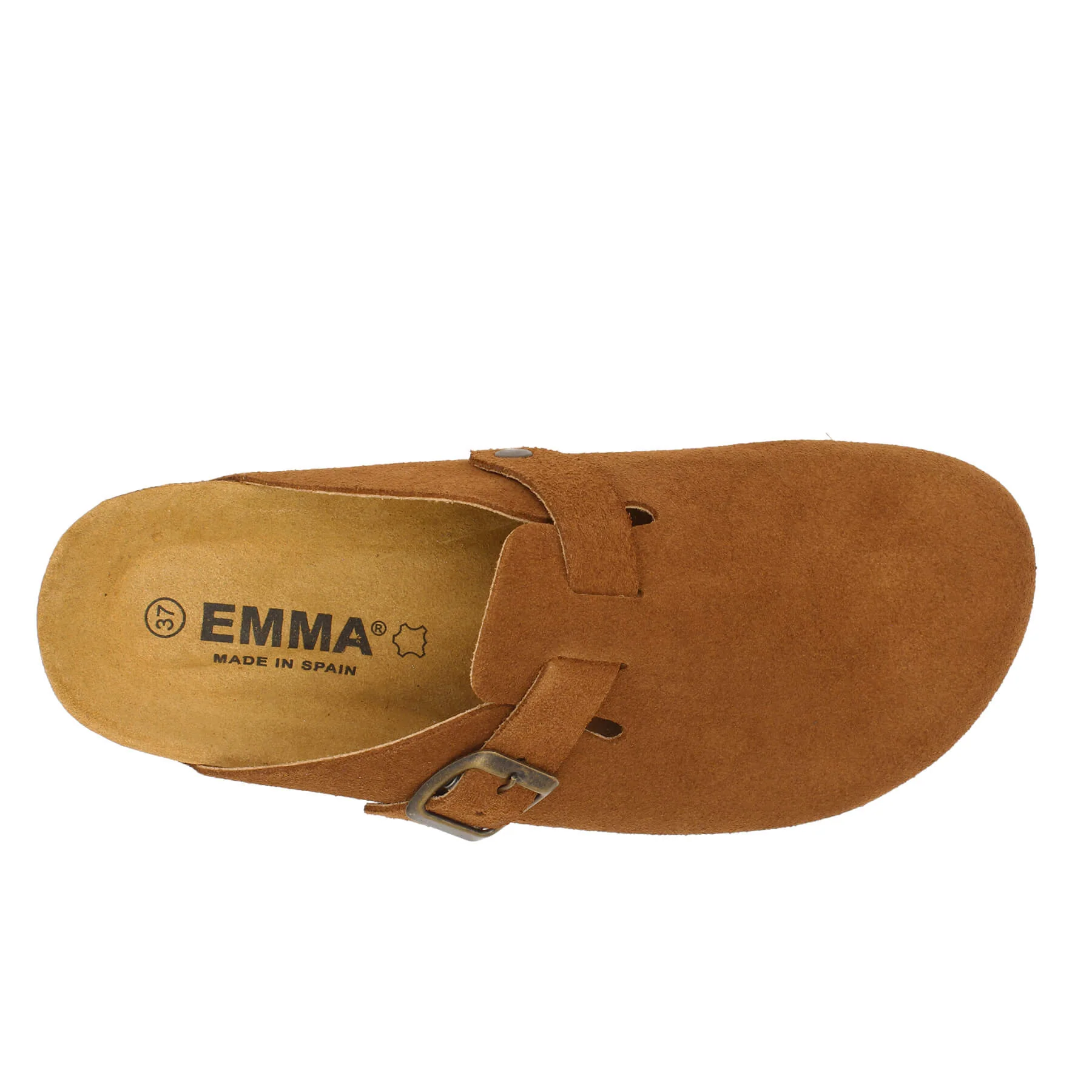 Emma Women's Suede Clogs (8736) - Image 9
