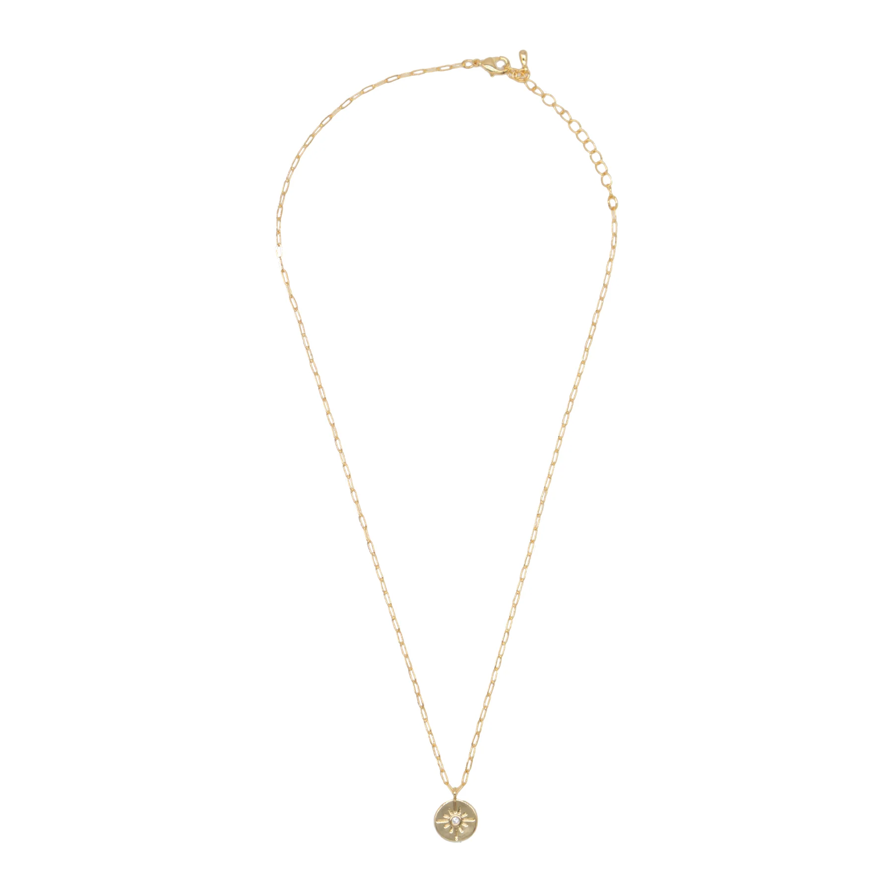 Fashion Jewelry Necklace - Gold Colored Chain - Image 12