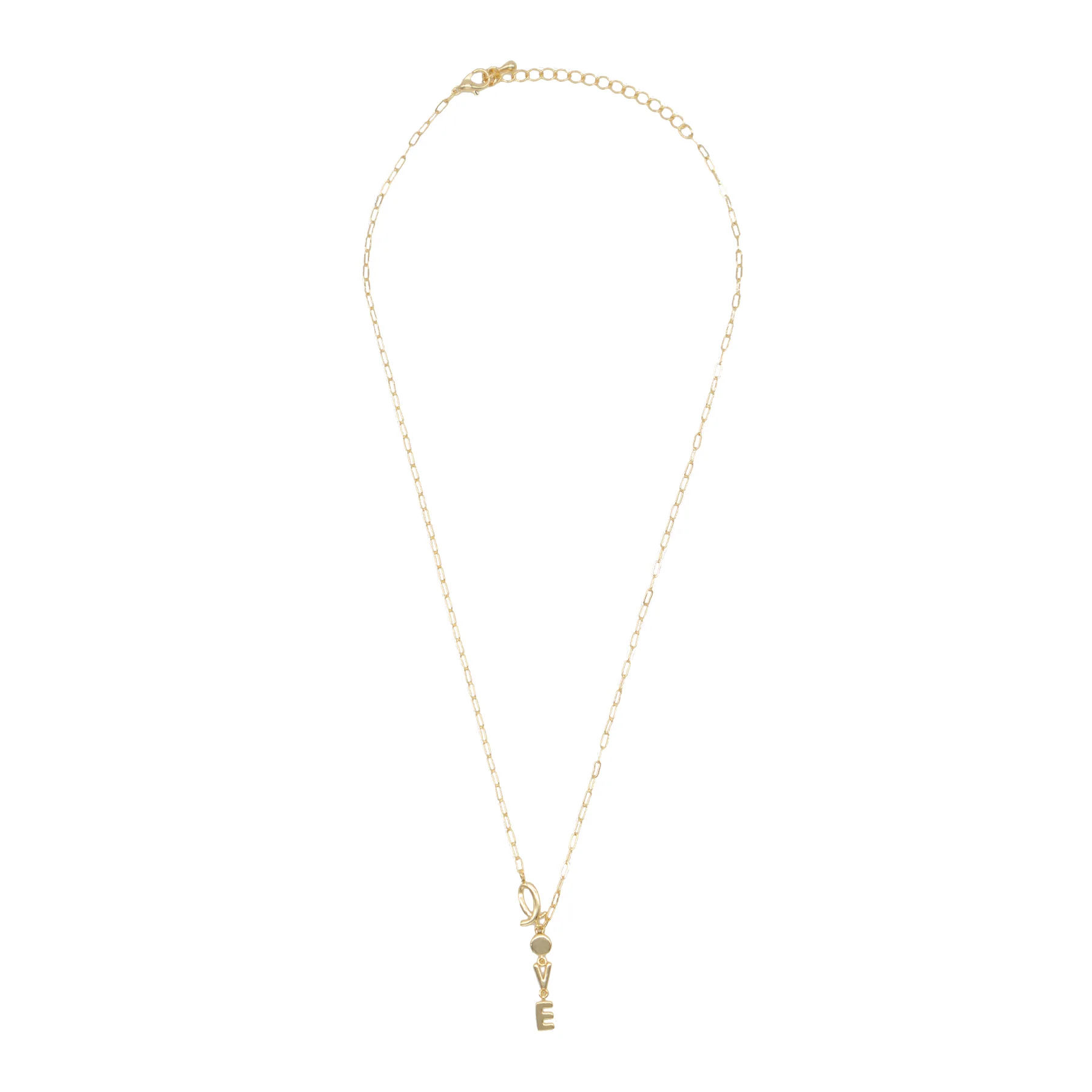 Fashion Jewelry Necklace - Gold Colored Chain - Image 8