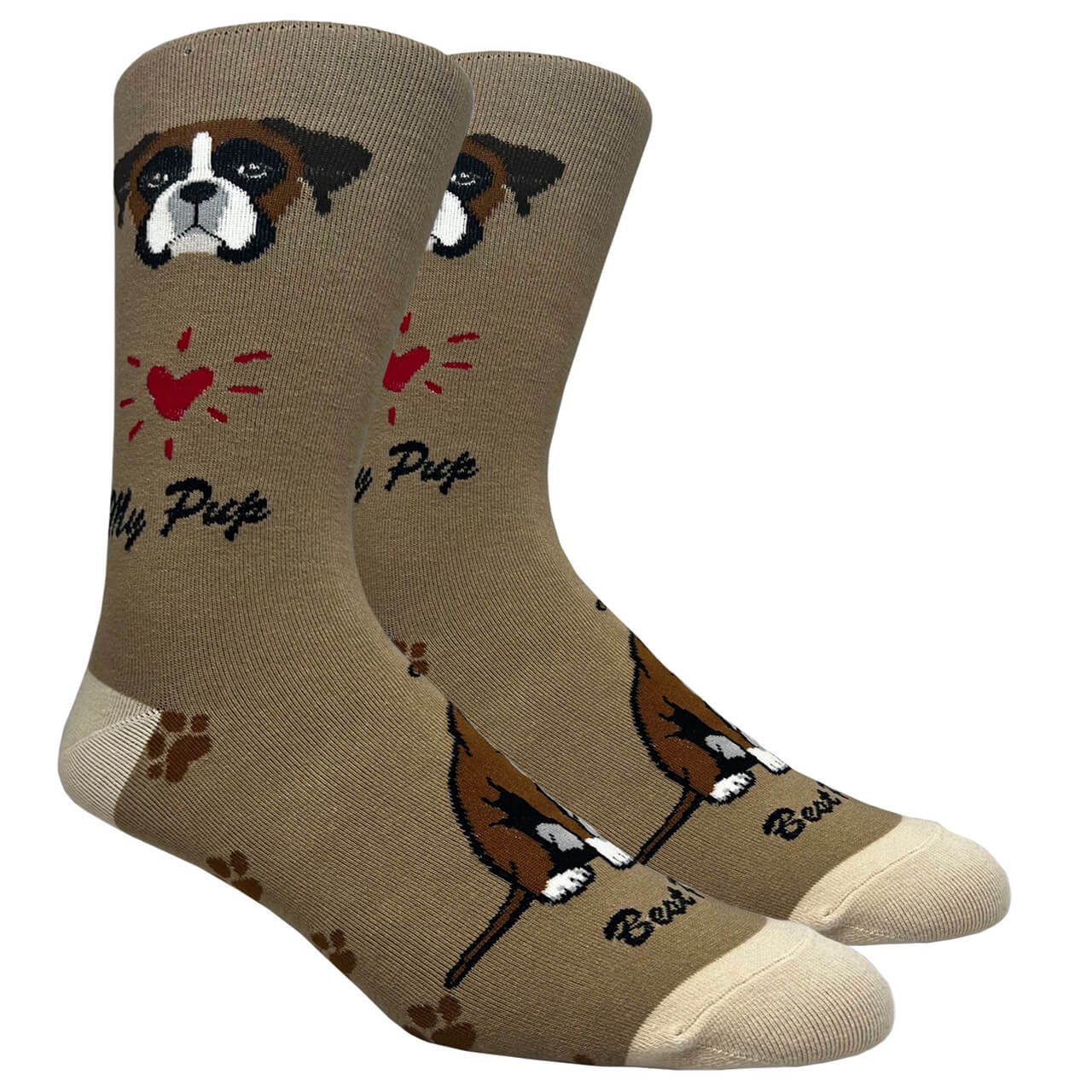 FineFit Men's Novelty Socks - My Pup - Image 11