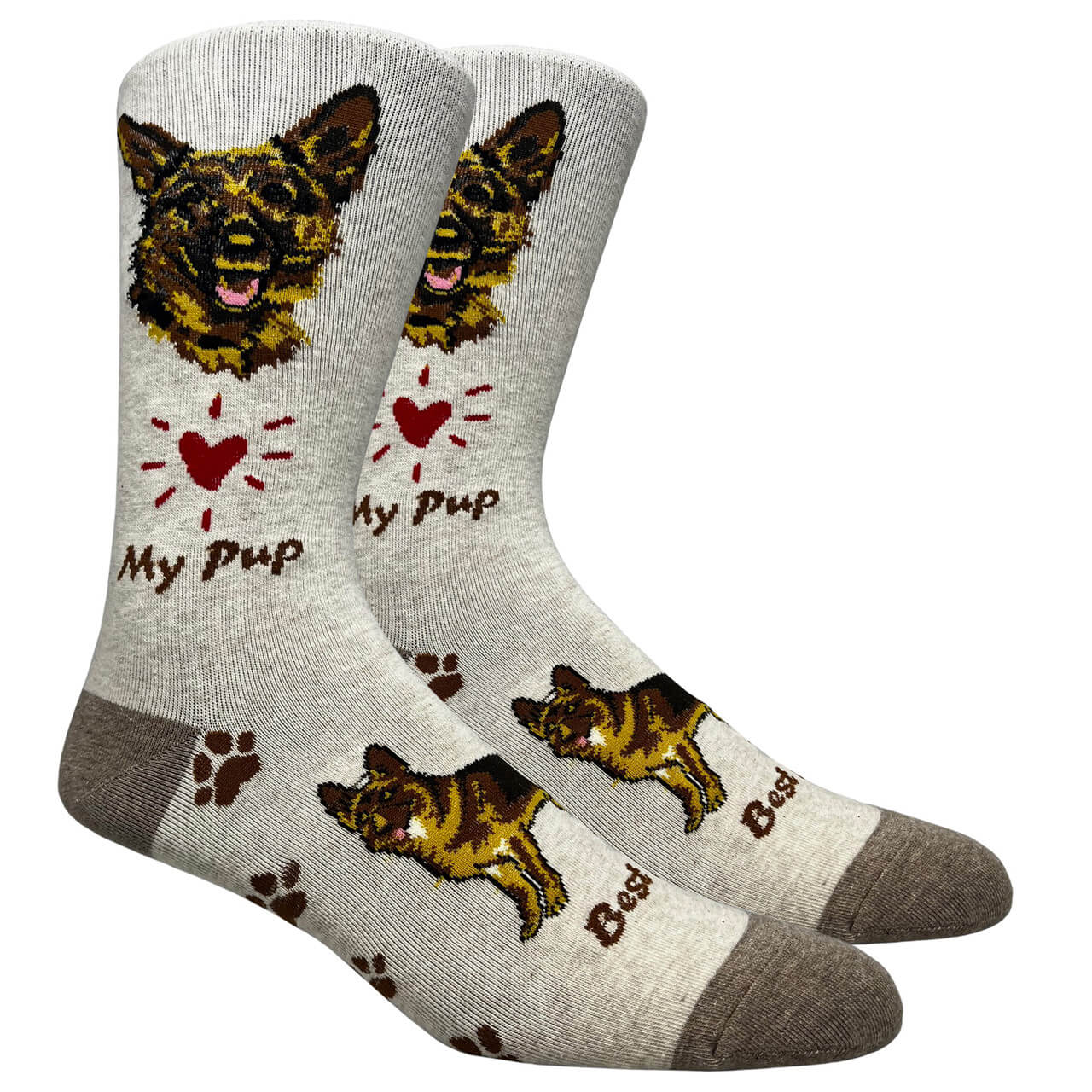 FineFit Men's Novelty Socks - My Pup - Image 7