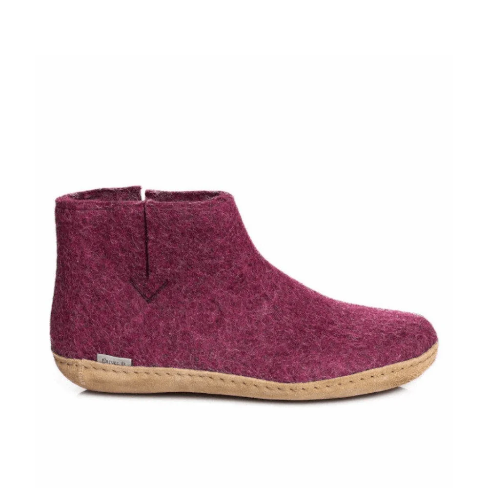 Glerups Slipper Boots | Leather Sole - Image 5