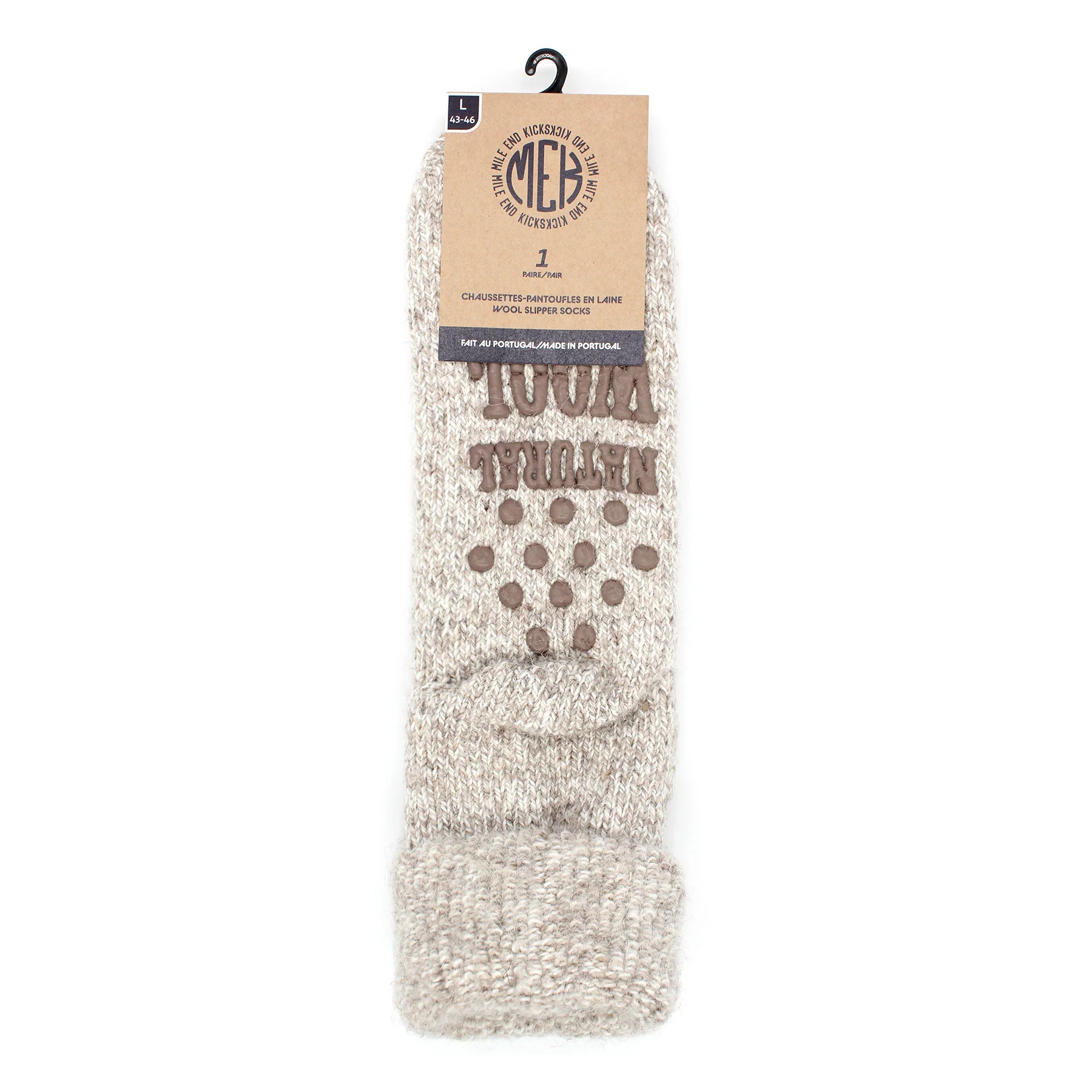 MEK - Wool Slipper Socks - Image 13