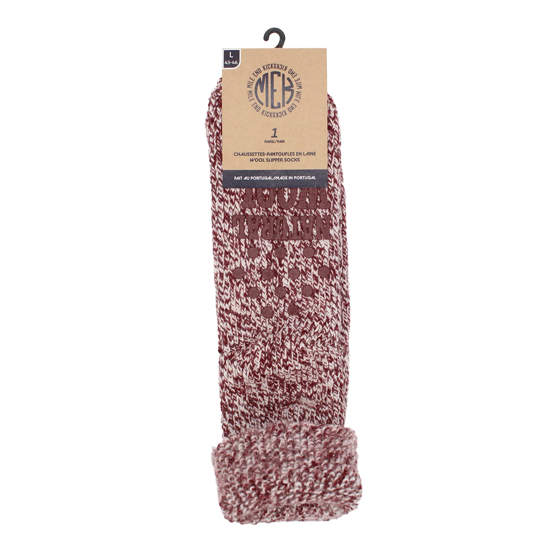MEK - Wool Slipper Socks - Image 20