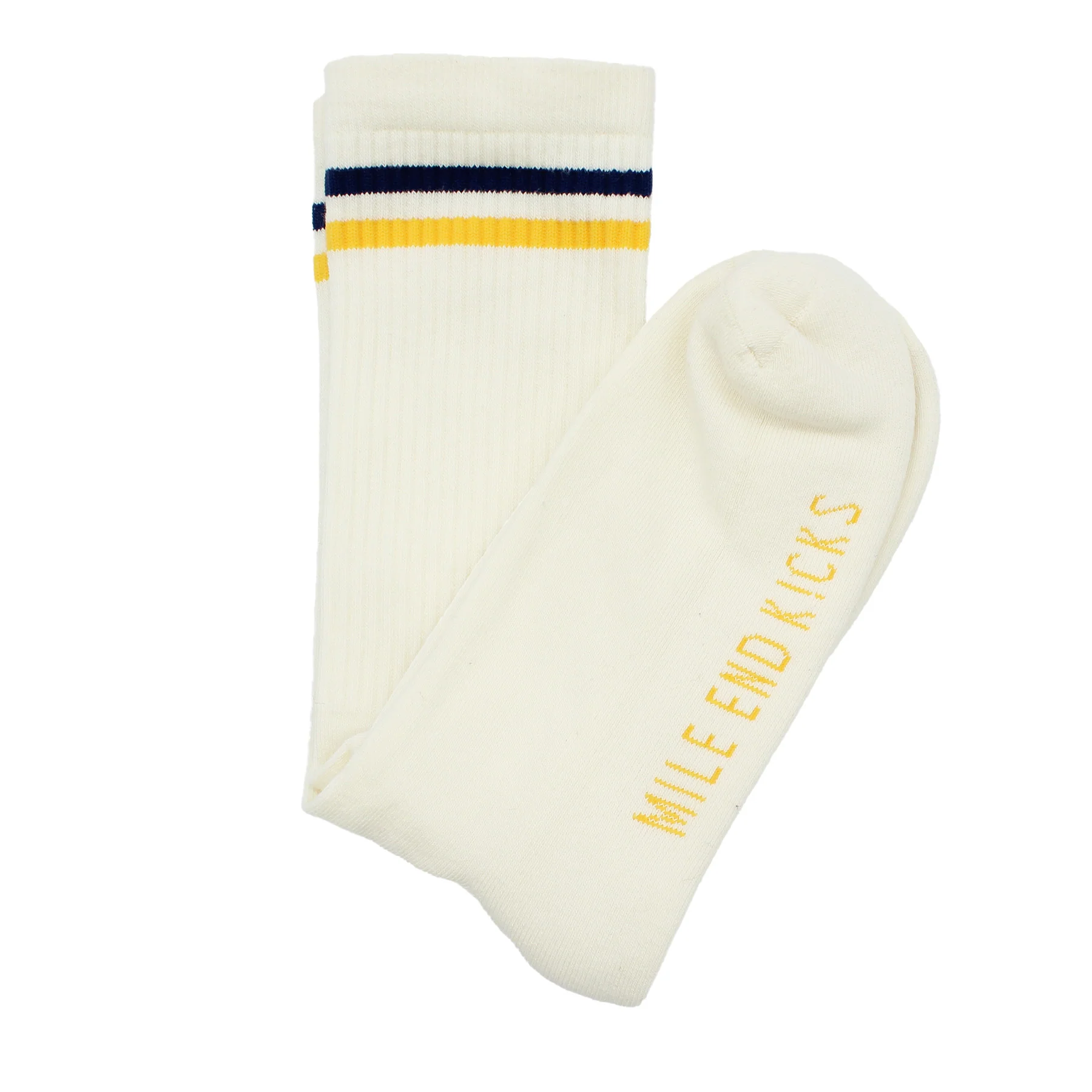 MEK Striped Sock - Jacquard Logo - Image 44