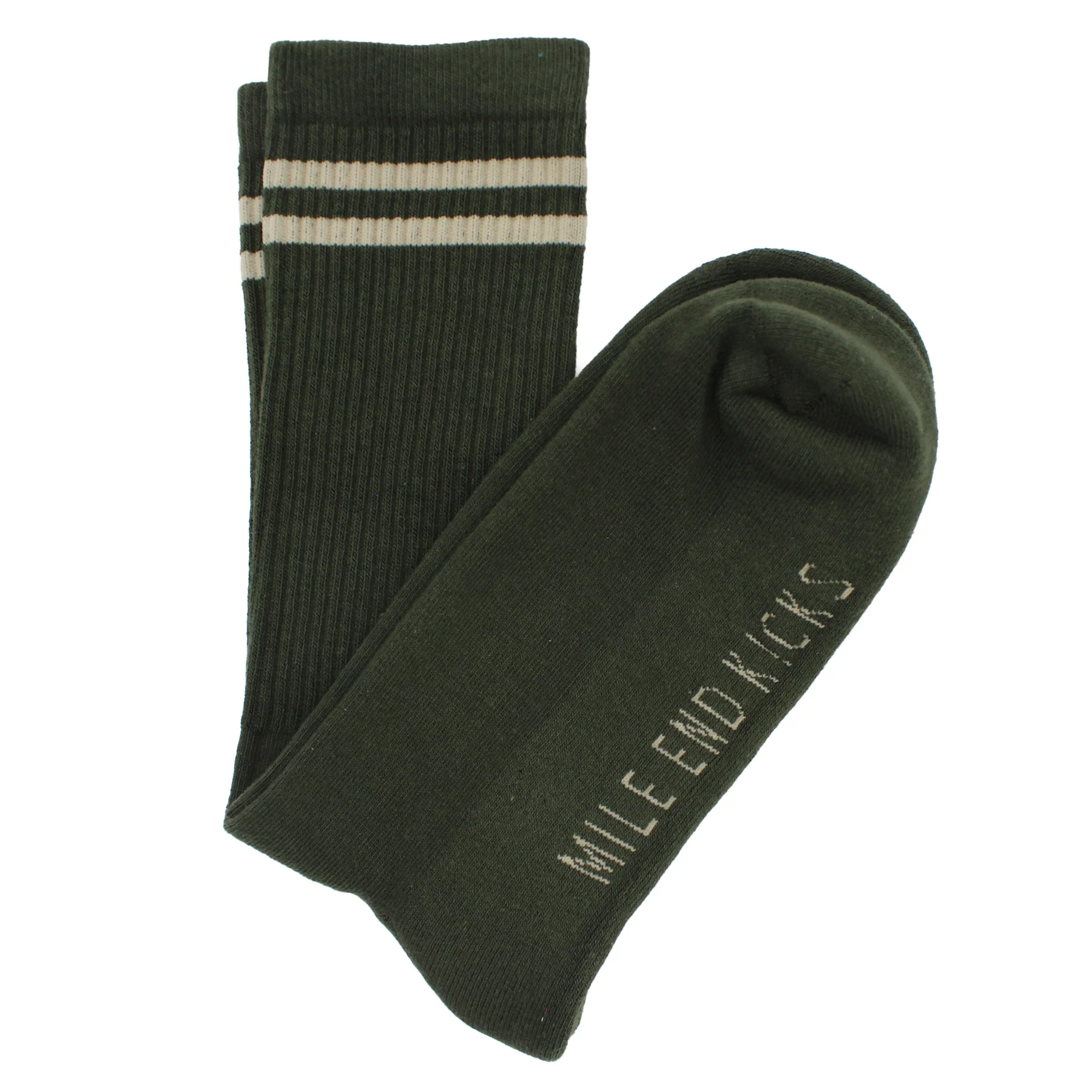 MEK Striped Sock - Jacquard Logo - Image 8