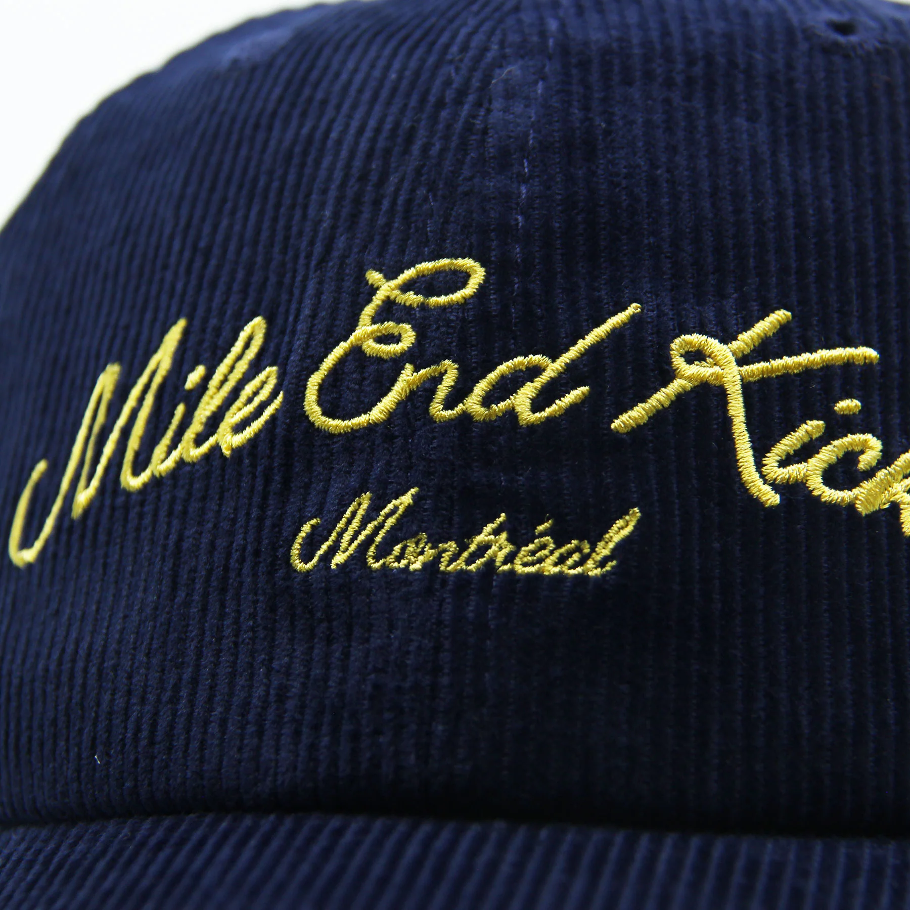 MEK Corduroy Baseball Cap - Image 2