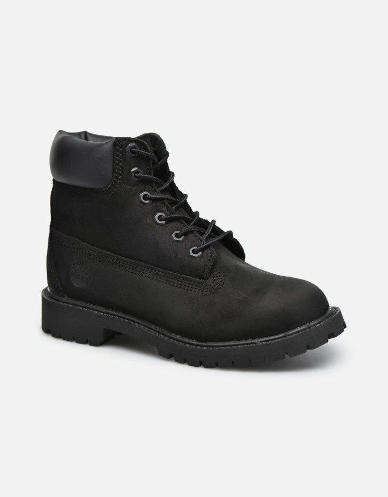 Timberland Women Premium 6" Black Nubuck TB08658A001 - Image 3