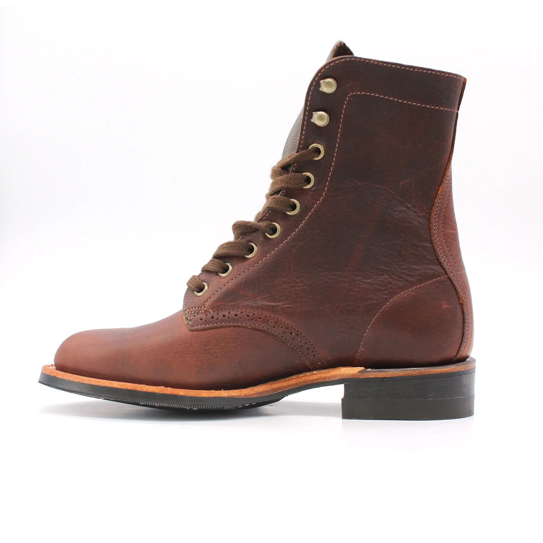 W.M Moorby Women 6 Inch Service Boot (2903) Pecan - Image 3